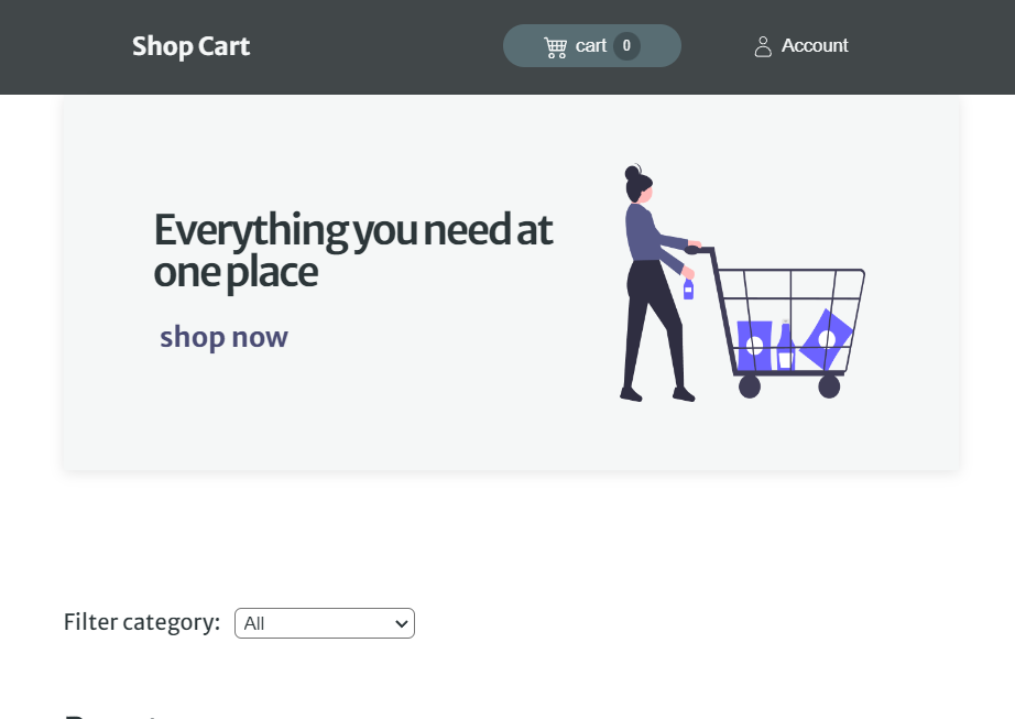 04. Shop Cart